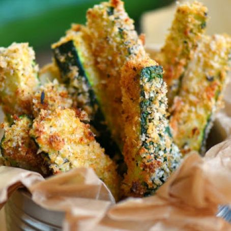 Baked Parmesan Zucchini Fries
