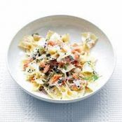 Farfalle with Smoked Salmon and Cream Cheese