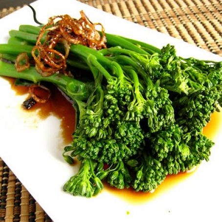 Broccolini with Shallots