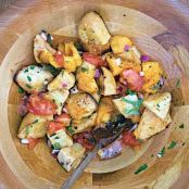 GRILLED BREAD & TOMATO SALAD