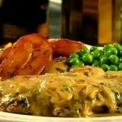 MEDALLONES DE FILETE FLAMEADOS-STEAK DIANE