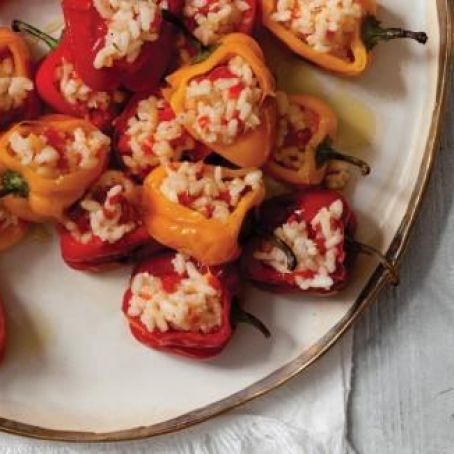 Rice-Stuffed Mini Peppers