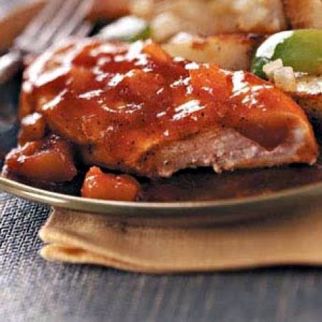 Applesauce Barbecue Chicken
