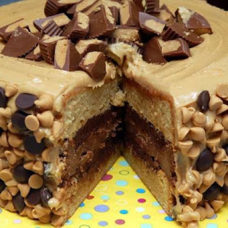 REESE'S OVERLOAD CAKE