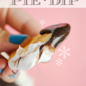French Silk Pie Dip with Pie Crust Dippers
