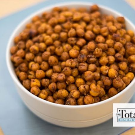 Chili-Lime Roasted Chickpeas