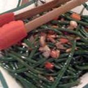 Green Beans with Almonds and Caramelized Shallots By: Jen