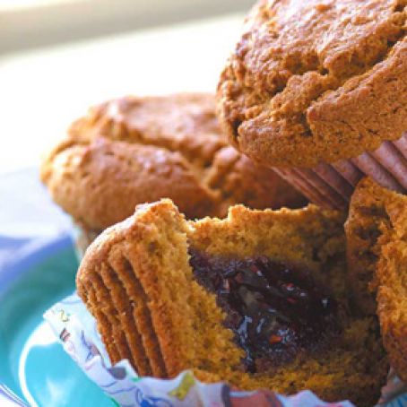 No-Nut Butter & Jelly Muffins