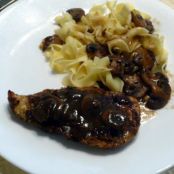 Chicken Marsala and Mushrooms