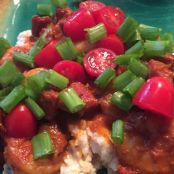 Shrimp & Grits (with tomato jus)