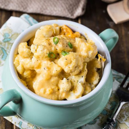 Crock Pot Cauliflower and Cheese - Spicy Southern Kitchen