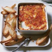 Pepper-Glazed Goat Cheese Gratin