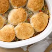 Slow-Cooker Creamy Chicken Pot Pie