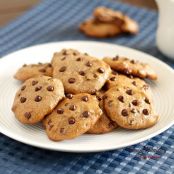 Cookies - Flourless Chocolate Chip Cookies