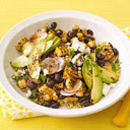 Grilled Corn & Black Bean Salad