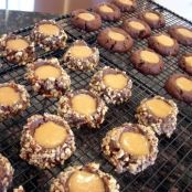 Chocolate Turtle Cookies