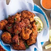 Zucchini-Crusted Buffalo Chicken Nuggets