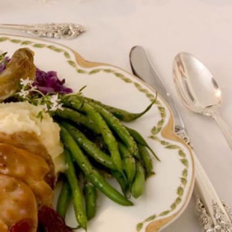 Green Beans with Poppy Seed Dressing