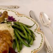 Green Beans with Poppy Seed Dressing