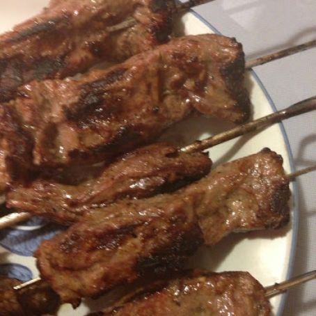 Beef Satay Skewers