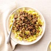 Savory Beef and Noodles