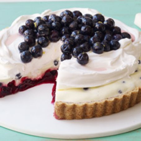Blueberry Refrigerator Pie