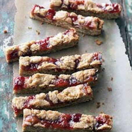Cherry Almond Bar Cookies