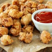 Cornbread Crusted Ranch Chicken Bites