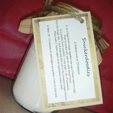 Snickerdoodle Mix in a Jar