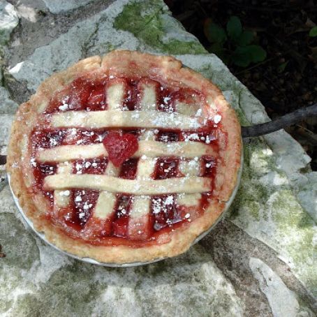 Mini Strawberry Pie and a Chocolate Cherry Turnover