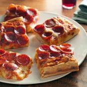 Sicilian-Style Pepperoni Pizza