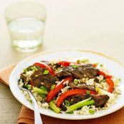 Beef and Peppers Stir-Fry