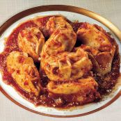 culingiones with tomato sauce culingiones con sugo di pomodoro