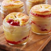 Cherry Cutie Pies in a Jar