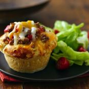 Sloppy Joe Biscuit Cups