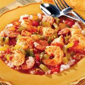 SHRIMP AND CHICKEN JAMBALAYA