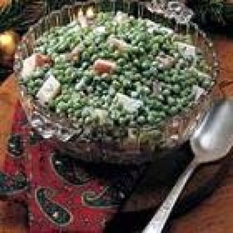 CREAMY POTATOES & PEAS