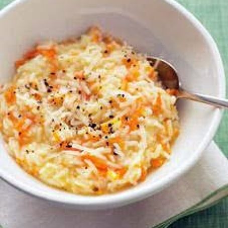 Parmesan-Carrot Risotto
