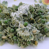 Pasta, Pesto, and Peas