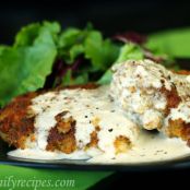 Chicken in Basil Cream Sauce