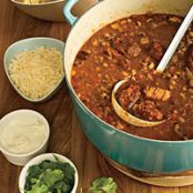 Pork Cheek and Black-Eyed Pea Chili