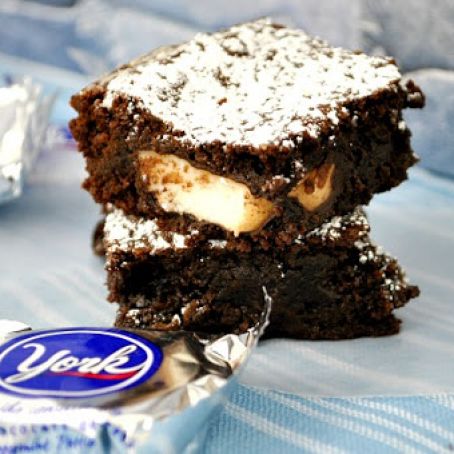 York Peppermint Patty Brownies