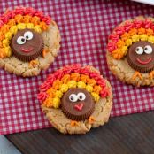 Peanut Butter Cup Turkey Cookies