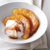 Caramelized Pineapple With Coconut Sorbet