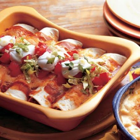 Black Bean and Chicken Enchiladas