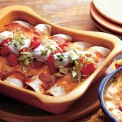 Black Bean and Chicken Enchiladas