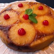 TARTA INVERTIDA DE PIÑA