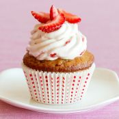 Strawberry Cupcakes {gluten-free}