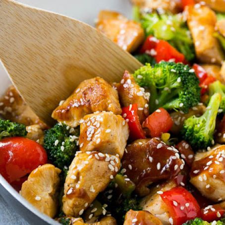 Teriyaki Chicken and Vegetables