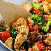 Teriyaki Chicken and Vegetables